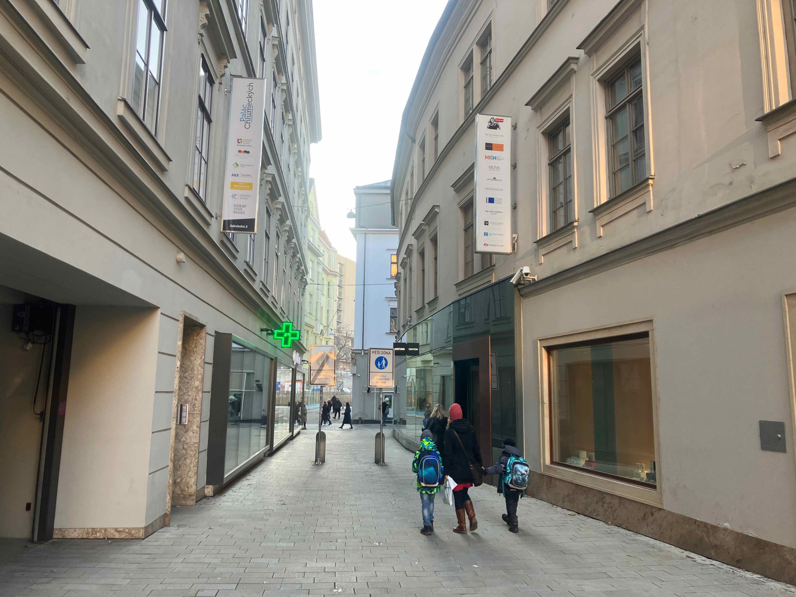 Brno Jakubska-Strasse, Sitz des Übersetzungsbüros MASARAK